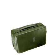 Hideaway Italian Leather Toiletry Bag
