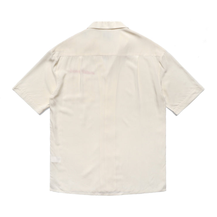 Metalwood Chain Stitch Camp Collar Shirt