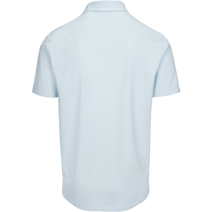 Farley Jacquard Polo Fresh / White