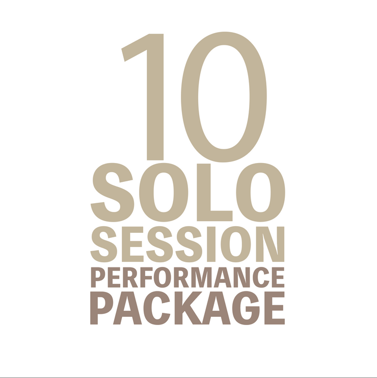 Performance Package (10 Solo Sessions)