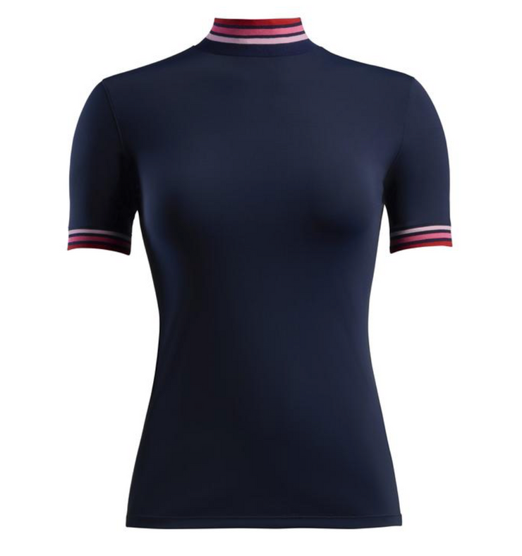 FEATHERWEIGHT MOCK NECK