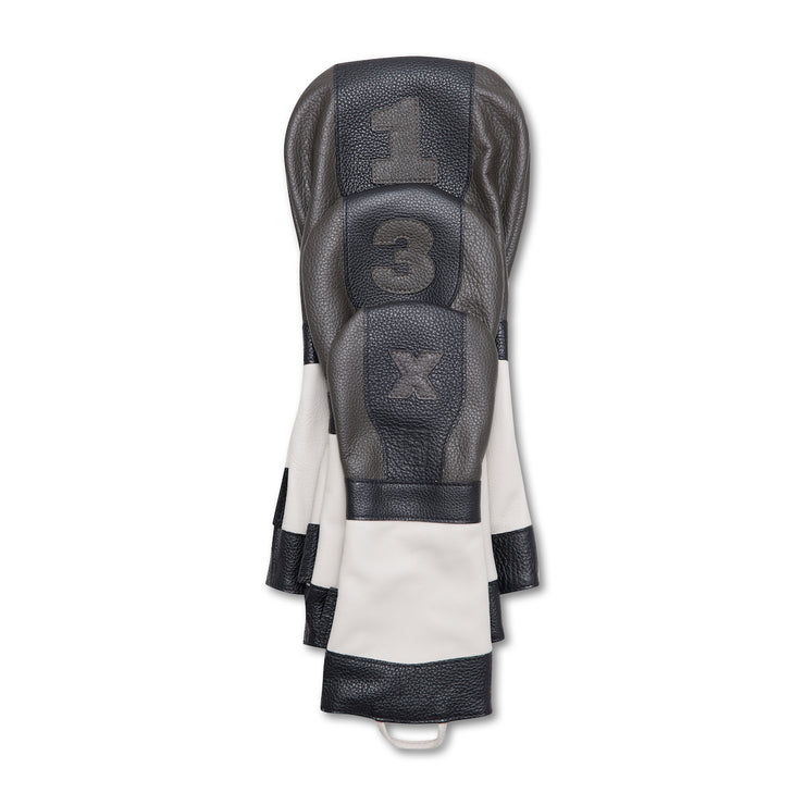 Hunter Jacket Set Charcoal / Black / White